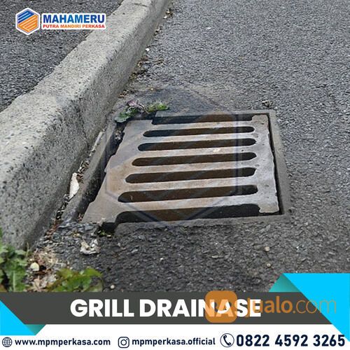 Grill Cast iron - Grill Cast Iron Untuk Saluran Air di Batu