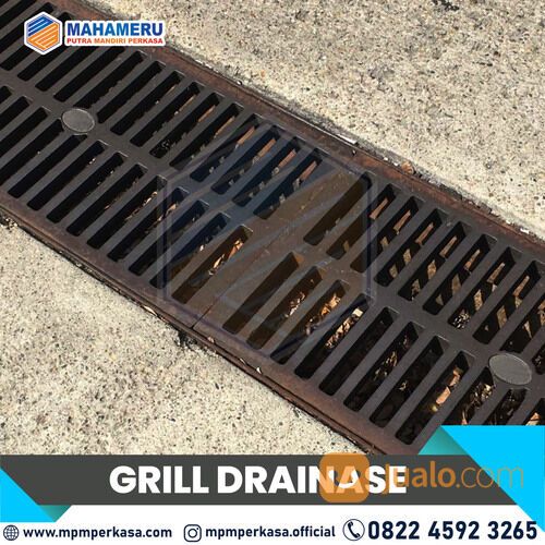 Grill Cast iron - Grill Cast Iron Untuk Saluran Air di Batu