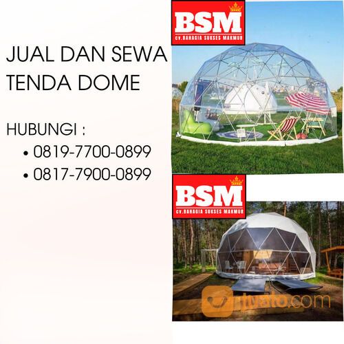 Tenda Dome atau Glamping Murah Papua