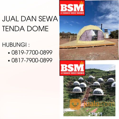 Tenda Dome atau Glamping Murah Papua