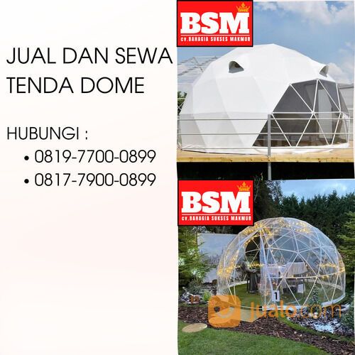 Tenda Dome atau Glamping Murah Tangerang Selatan