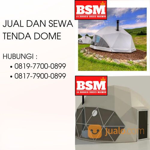 Tenda Dome atau Glamping Murah Tangerang Selatan