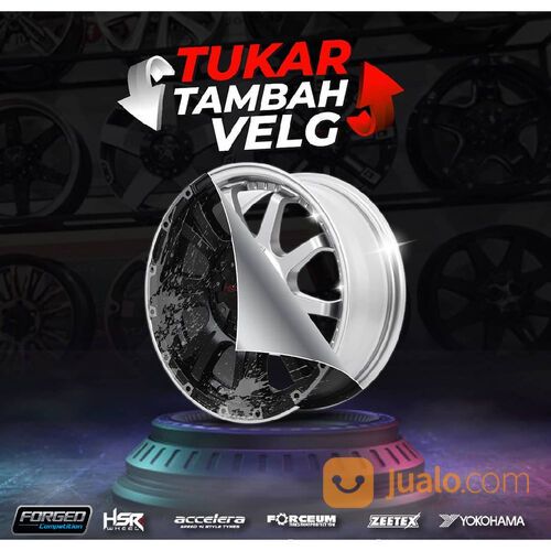 VELG MOBIL UNTUK R18X95/105 H10X100-114,3 ET12/15 GMML