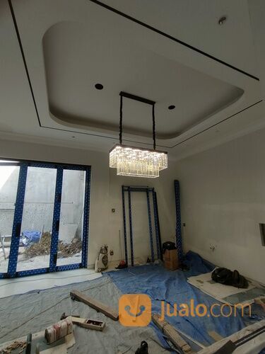 Jasa pasang dan cuci lampu kristal