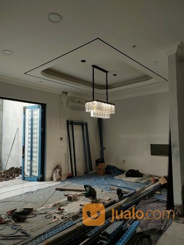 Jasa pasang dan cuci lampu kristal