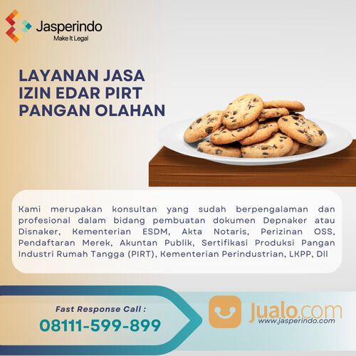 IZIN EDAR PIRT PANGAN OLAHAN