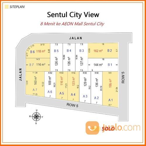 Area Perumahan Sentul City. Lokasi Strategis, SHM, Mulai 3 Jutaan