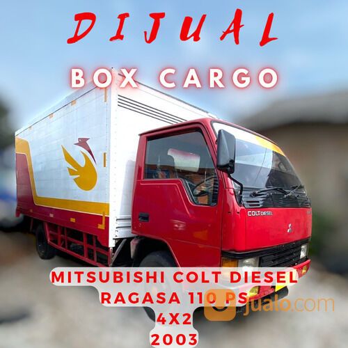 Mitsubishi Colt Diesel Ragasa 110 PS tahun 2003 4x2 Box Engkel