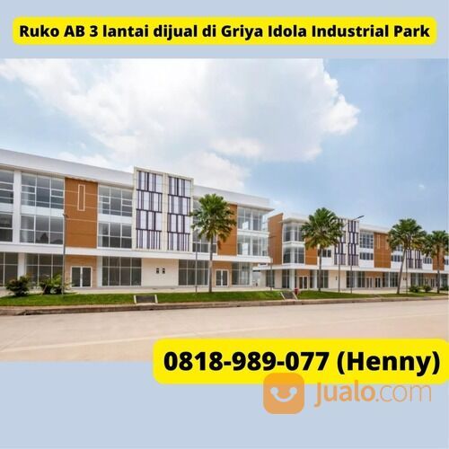 Ruko AB 3 lantai di Griya Idola Industrial Park