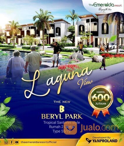 RUMAH FLAT 2 LANTAI DI EMERALDA RESORT PADALARANG