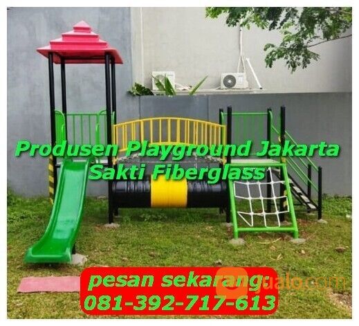 Wahana playground anak indoor-outdoor tk-paud terlaris