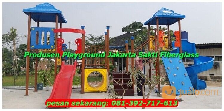 Wahana playground anak indoor-outdoor tk-paud terlaris