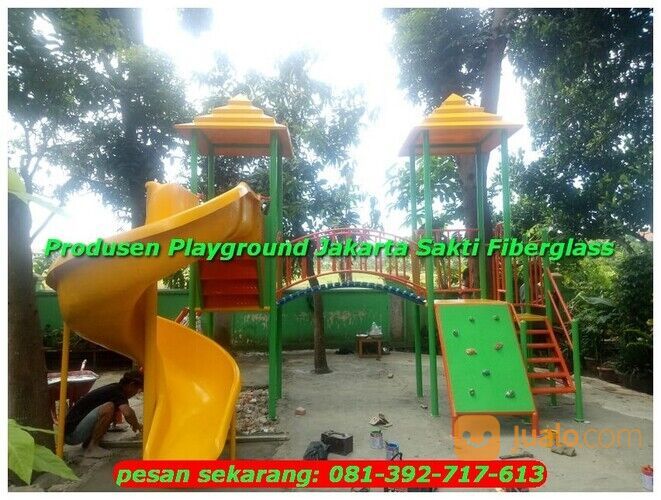 Wahana playground anak indoor-outdoor tk-paud terlaris