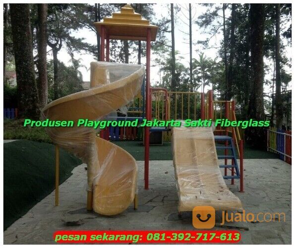Wahana playground anak indoor-outdoor tk-paud terlaris