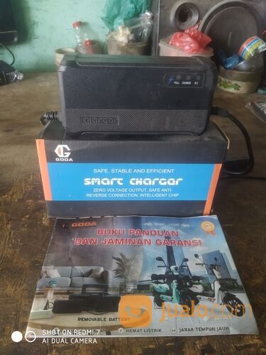 sepeda listrik merk GODA,Kondisi bekas seperti baru,lecet dikit",tinggal gas jalan