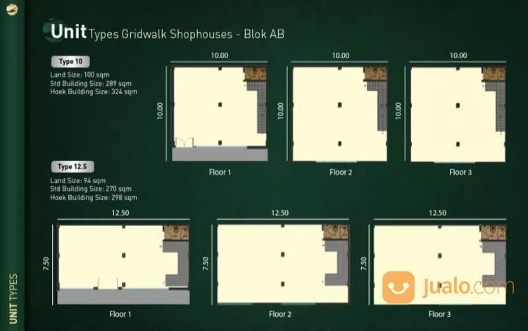 Ruko AA 3 lantai di Griya Idola Industrial Park