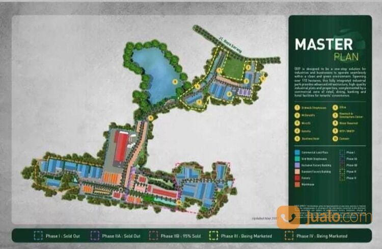 Ruko AA 3 lantai di Griya Idola Industrial Park