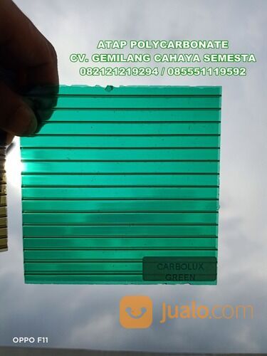 Atap Polycarbonate / Twin Wall / Carbolux 4mm