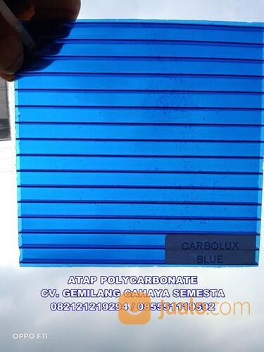 Atap Polycarbonate / Twin Wall / Carbolux 4mm