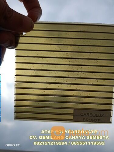 Atap Polycarbonate / Twin Wall / Carbolux 4mm