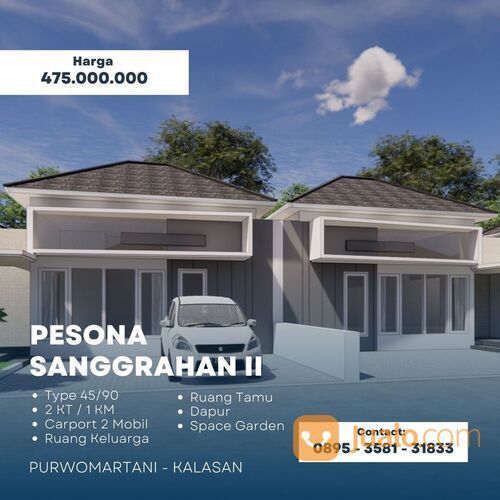 RUMAH MINIMALIS TIMUR KAMPUS UNRIYO MAGUWOHARJO