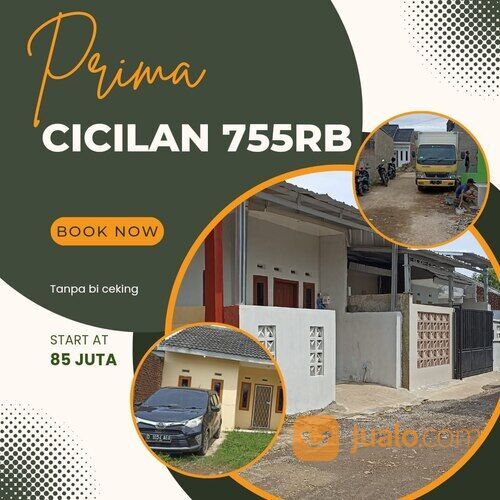 Rumah minimalis siap bangun cicilan 700 ribuan flat 10 tahun