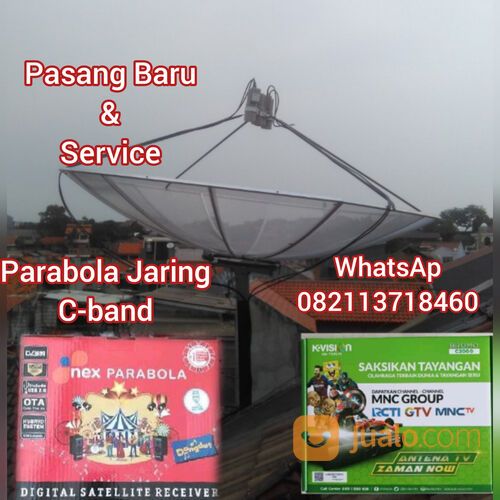 PASANG ANTENA TV DIGITAL DAN PARABOLA DUREN JAYA