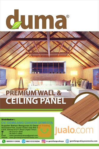 List Atas Duma Panel ( 3 meter ) / List Profil Plafon WPC