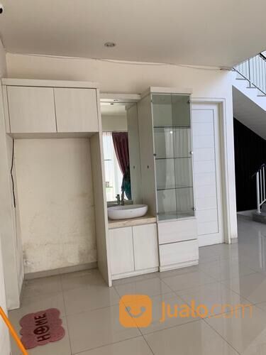 Rumah 2 Lantai Minimalis di Perumahan Elit Surabaya Barat - Alam Galaxy View jalan utama