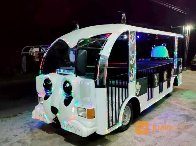 kereta mini wisata odong mobil karakter dolpin