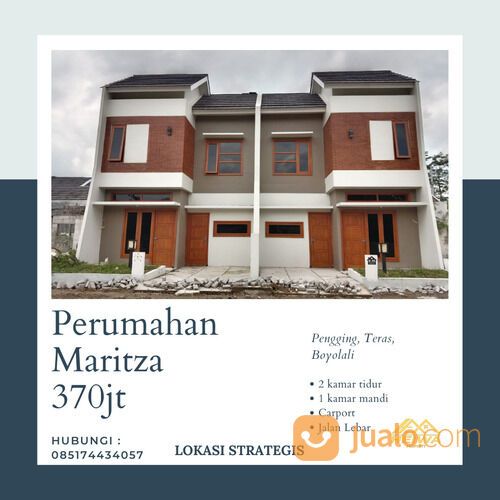 Perumahan Maritza 2 Lantai Desain Modern Dekat Pusat Kota
