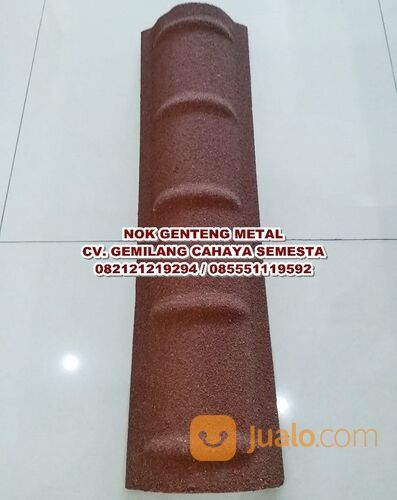 Nok Ratu Berpasir (Stone) - Wuwung - Bubungan - Genteng Metal