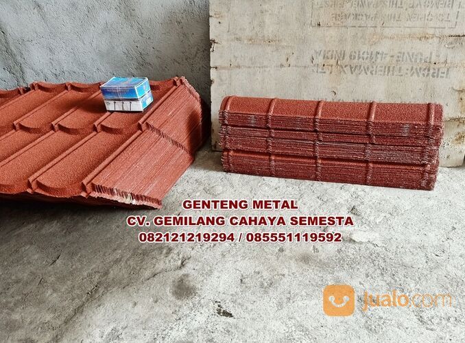 Nok Ratu Berpasir (Stone) - Wuwung - Bubungan - Genteng Metal