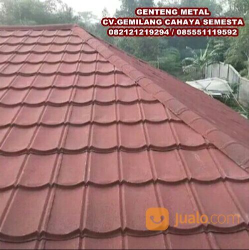 Nok Raja Berpasir (Stone) - Wuwung - Bubungan - Genteng Metal