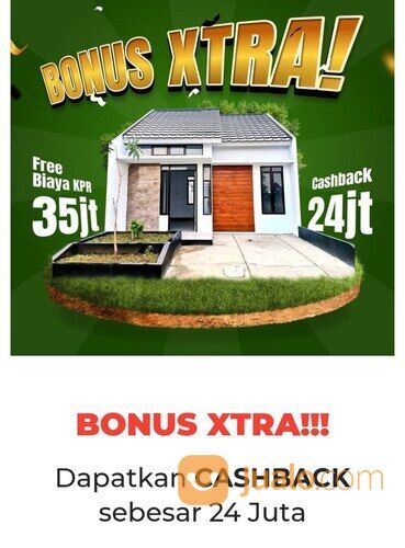 Rumah cluster minimalis ready stock dekat sumarecon bekasi