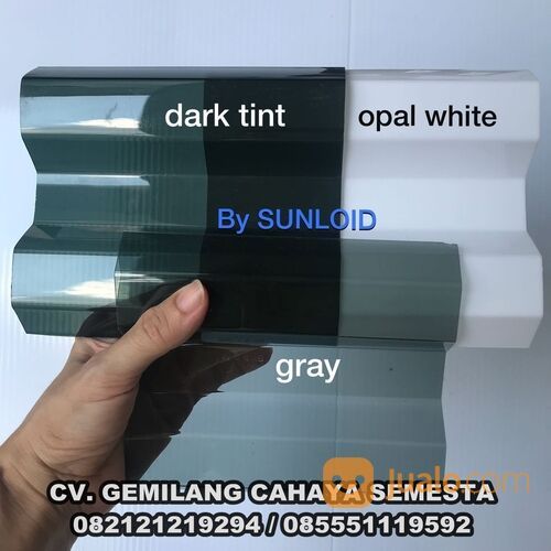 Sunloid ( 3,6 M ) / Atap Transparan / Atap Polycarbonate Corrugated
