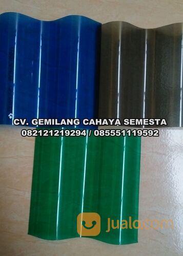 Sunloid ( 3,6 M ) / Atap Transparan / Atap Polycarbonate Corrugated