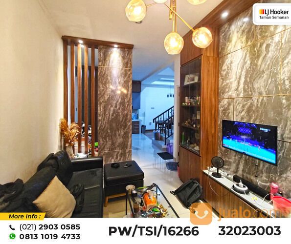 Rumah Taman Semanan Indah, Cluster Griya Semanan, 6x13 m², 2 Lt, PPJB (TSI/16266)