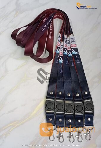 Pabrik Lanyard Custom Printing Full Color Termurah di Surabaya, Hub 082228608282