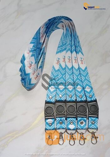 Pabrik Lanyard Custom Printing Full Color Termurah di Surabaya, Hub 082228608282