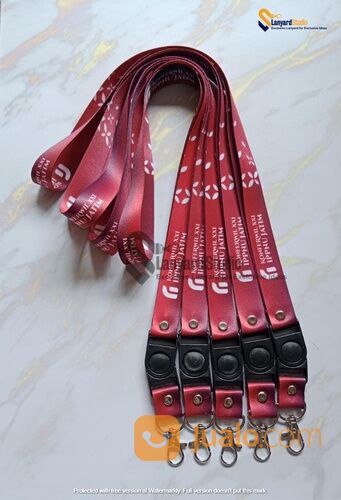 Pabrik Lanyard Custom Printing Full Color Termurah di Surabaya, Hub 082228608282