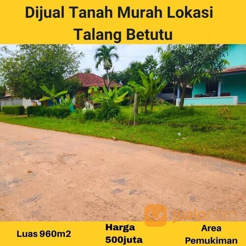 Tanah rumah lokasi talang betutu