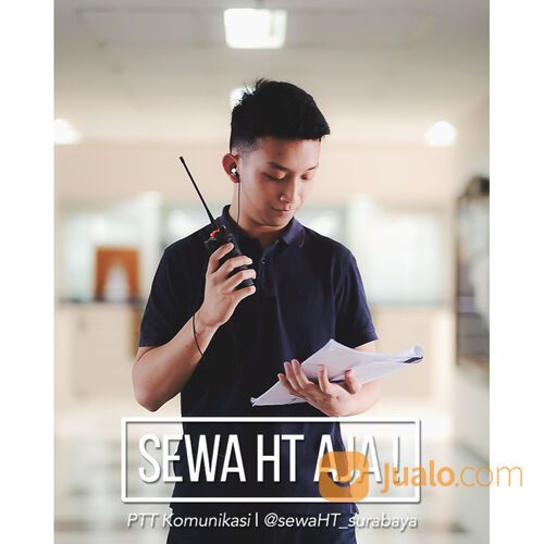 Sewa HT Handy Talky Surabaya Sidoarjo PTT Komunikasi Rental Icom Alinco Motorola