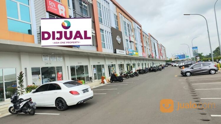 Ruko Burgundy Siap Pakai Strategis Hadap Jalan Di Summarecon