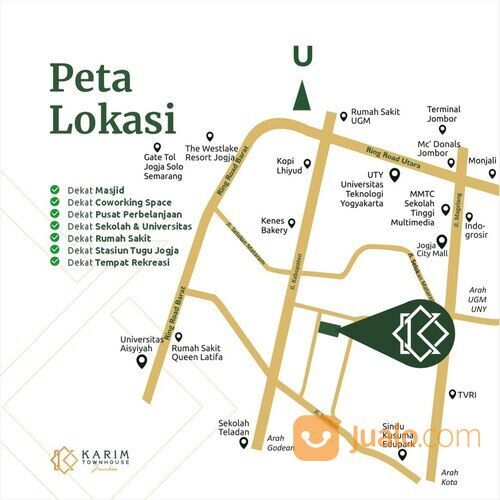 Rumah Jogja dalam kawasan Ring Road Jogja