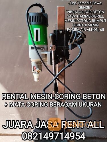 BATU Rental Sewa Mesin Coring Pelubang Beton Core Drill