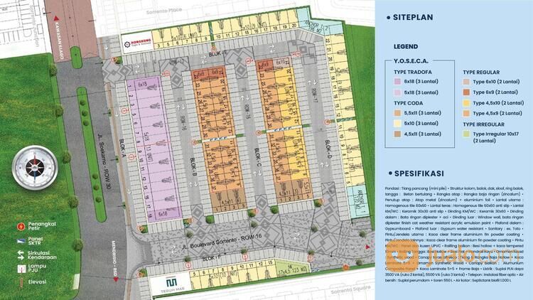 Sorrento Grande West di Boulevard Gading Serpong