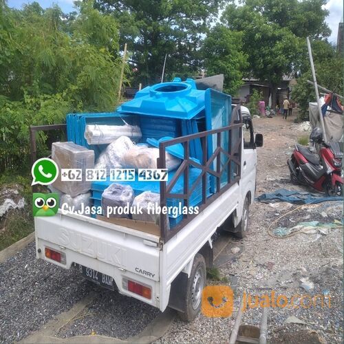 Tangki air panel / Rooftank / Toren air fiberglass 4000lt/4m3