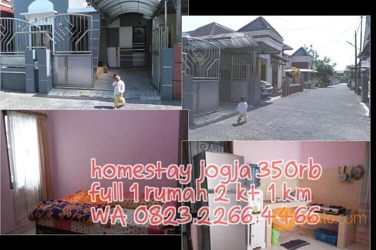 Sewa Homestay Yogya JIH UPN Terminal Concat Amikom Hartono AC Wisuda Full 1 rumah 2KT Harian Bulanan