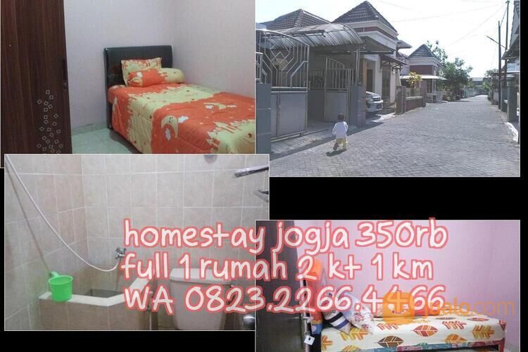 Sewa Homestay Yogya JIH UPN Terminal Concat Amikom Hartono AC Wisuda Full 1 rumah 2KT Harian Bulanan